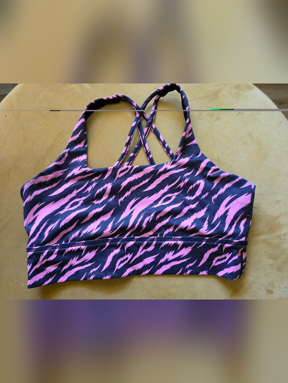 Pink Prowl Longline Bra - Picture 2 of 5